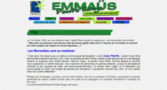 Desktop Screenshot of emmaus-pointerouge.com